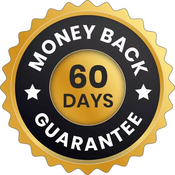 Gelatide 60-day money-back guarantee seal
